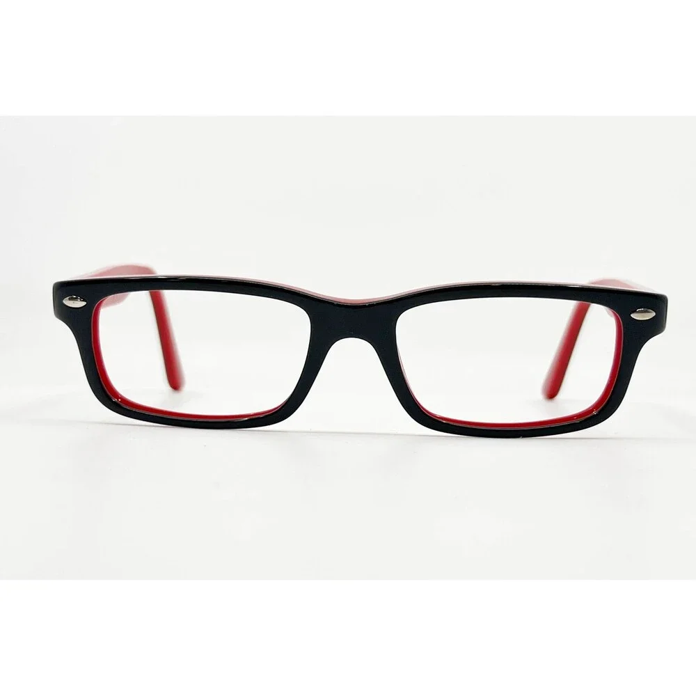 Ray-Ban Eyeglasses Frames Kids Black Red Wayfarer Square 48-16-130